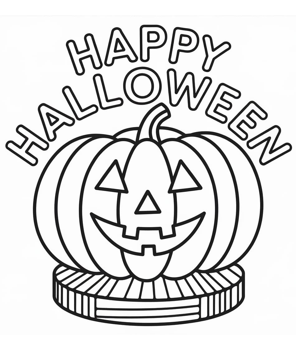 Happy Halloween to Print