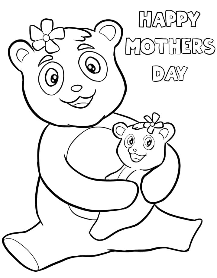 Happy Mother’s Day 6 coloring page