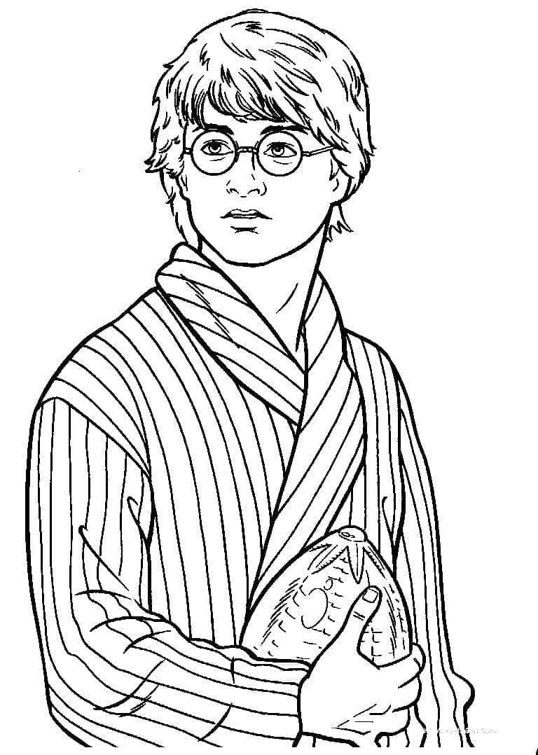 Harry Potter 16 coloring page - Download, Print or Color Online for Free