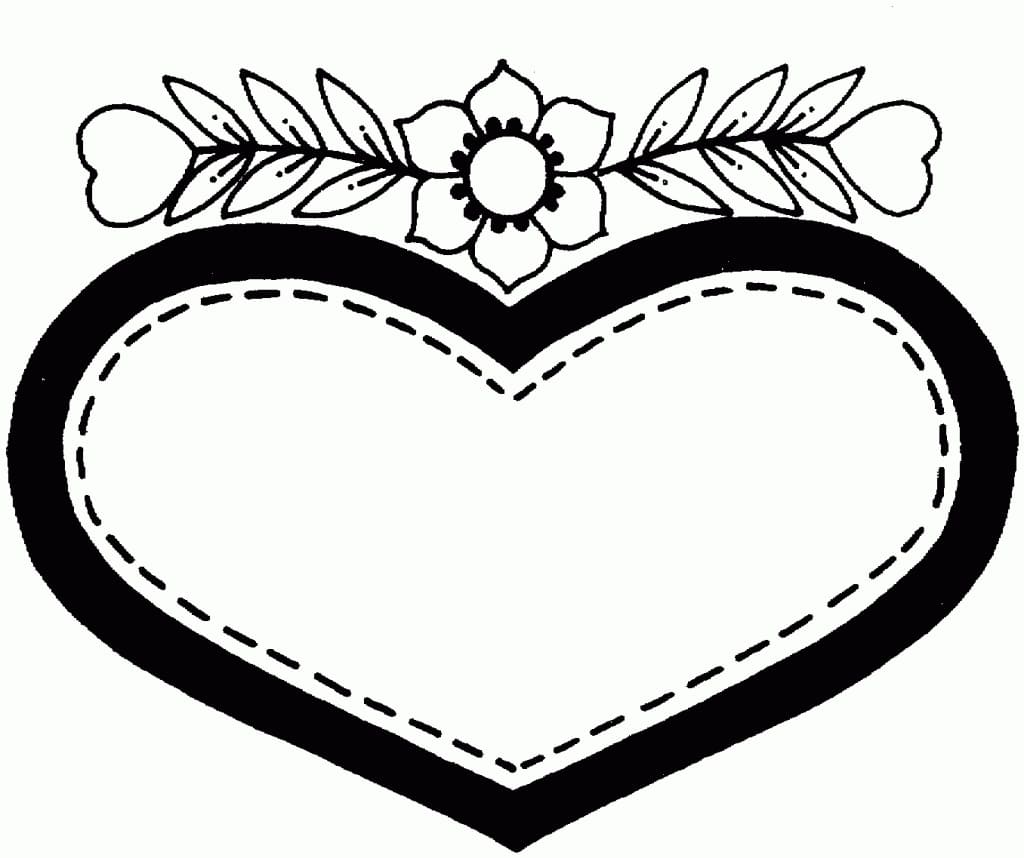 Heart Free Printable coloring page Download Print or Color Online