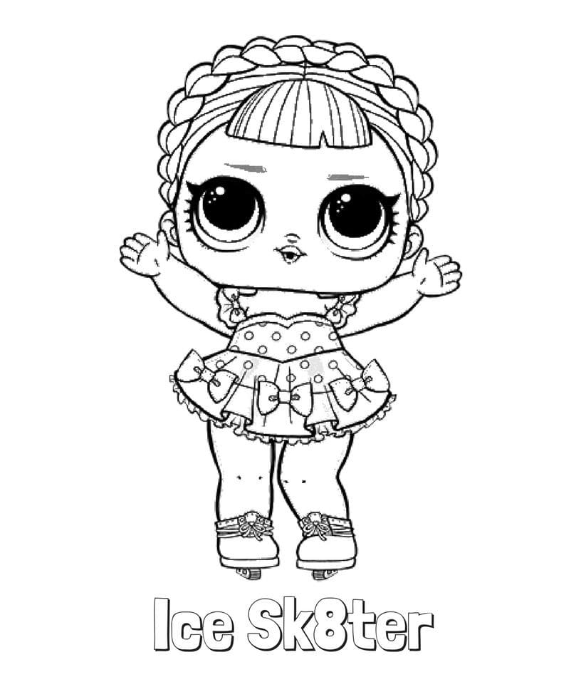 Ice Sk8ter Lol Surprise Doll