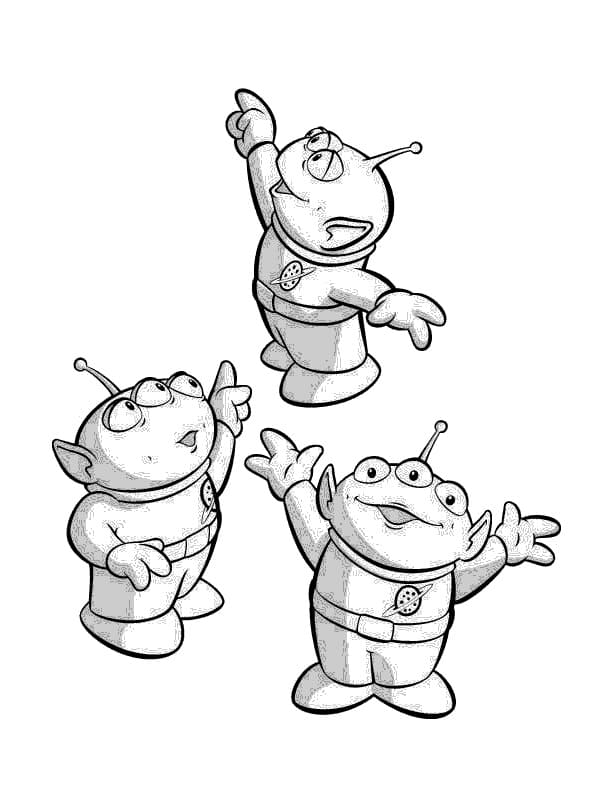 Coloring Pages Toys Toy Story Alien Toy Story Coloring Pages | Images ...