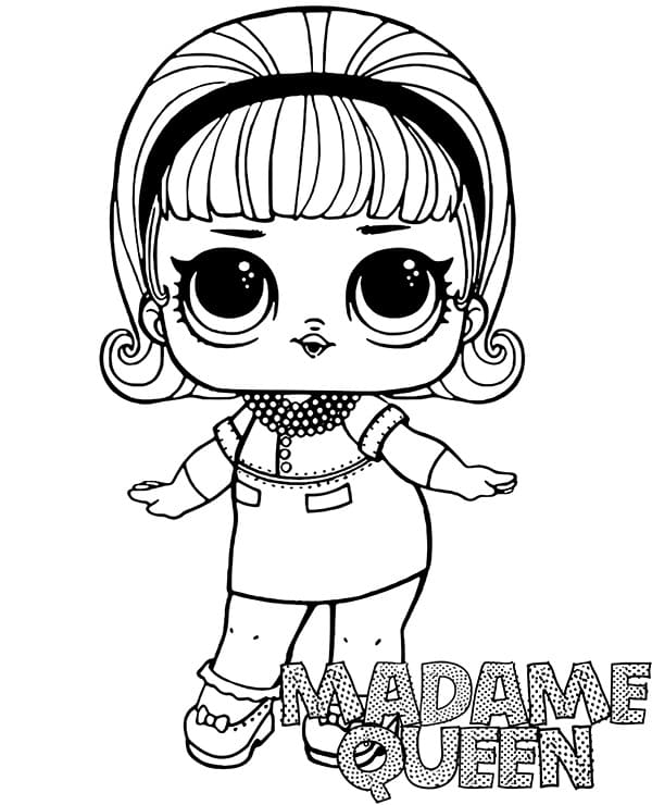 Madame Queen Lol Surprise Doll