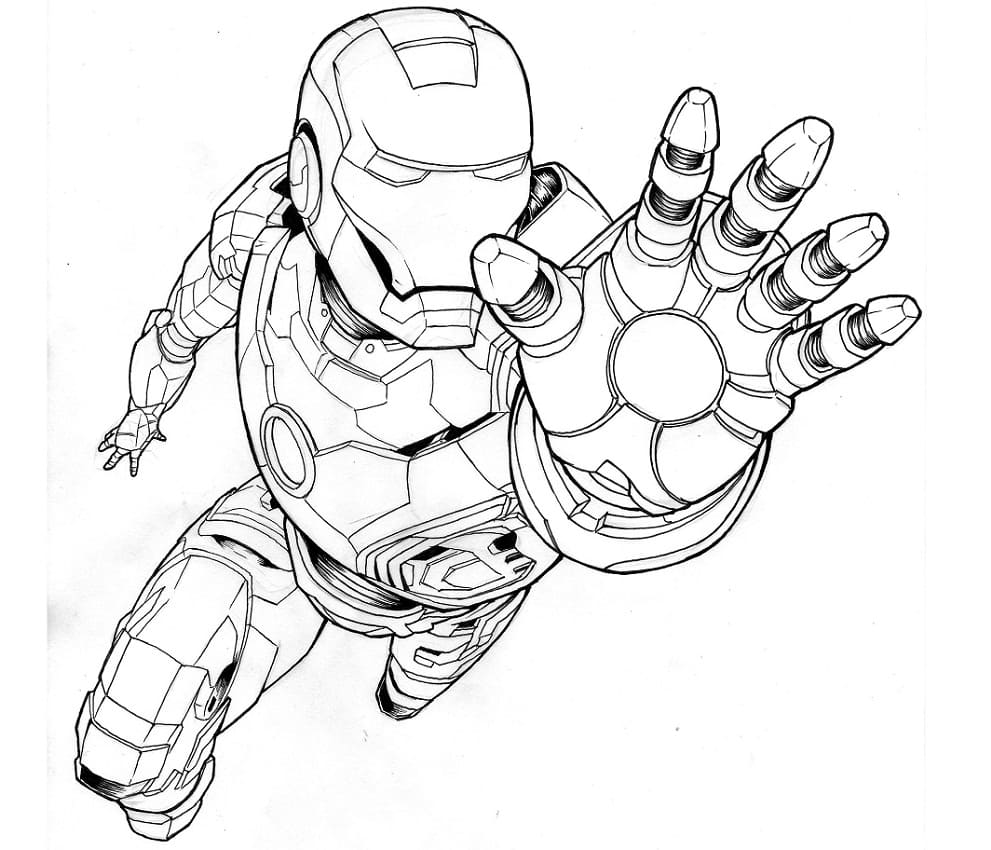 Iron Man coloring pages
