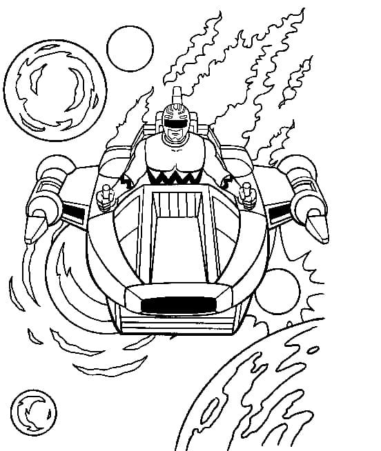Power Rangers in Space coloring page - Download, Print or Color Online ...