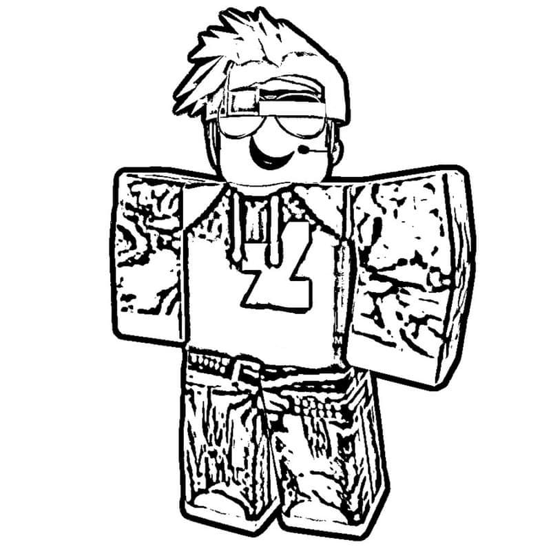 Roblox Pizzie coloring page - Download, Print or Color Online for Free