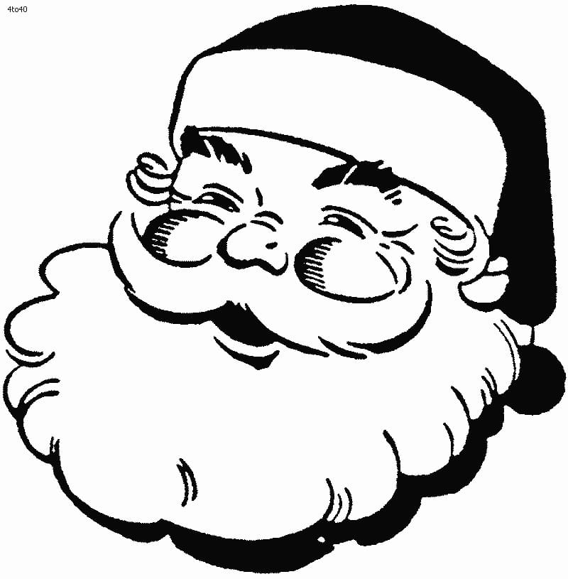 Santa Claus Printable coloring page