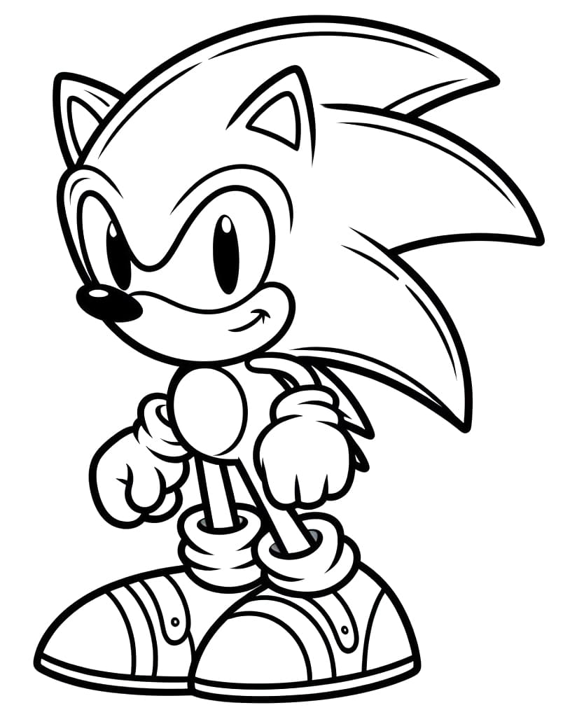 Sonic coloring pages - ColoringLib