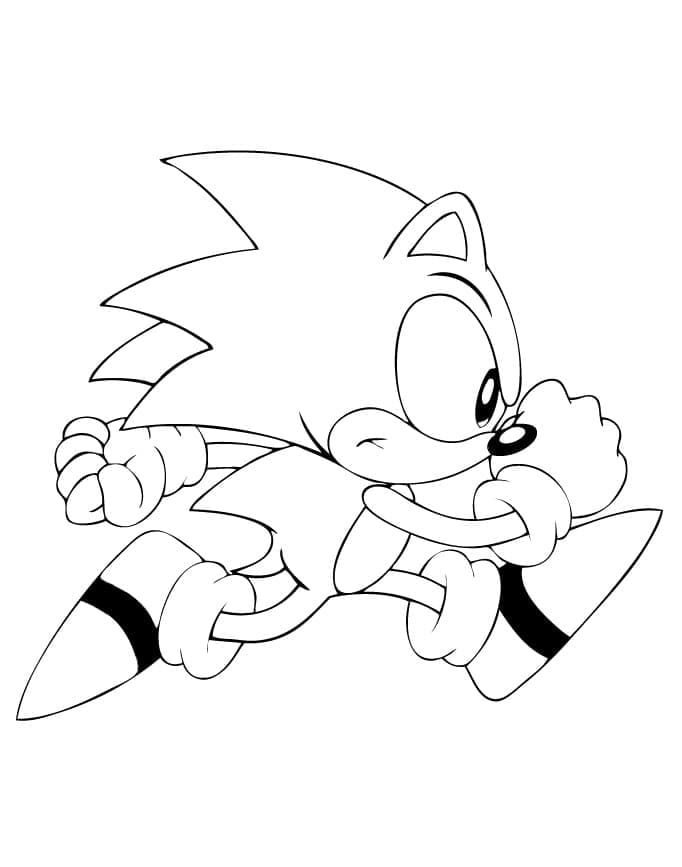 Sonic The Hedgehog Printable Coloring Page Download Print Or Color 