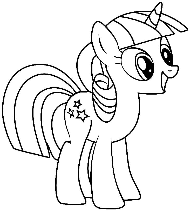 Twilight Velvet My Little Pony coloring page - Download, Print or Color  Online for Free
