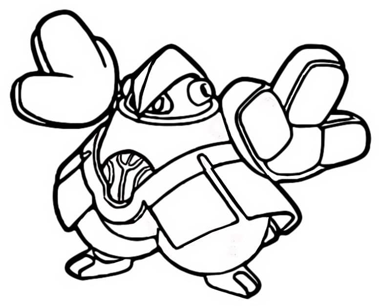 Iron Hands coloring pages