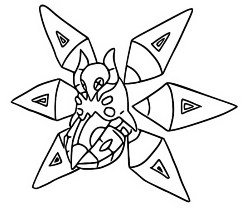 Iron Moth coloring pages