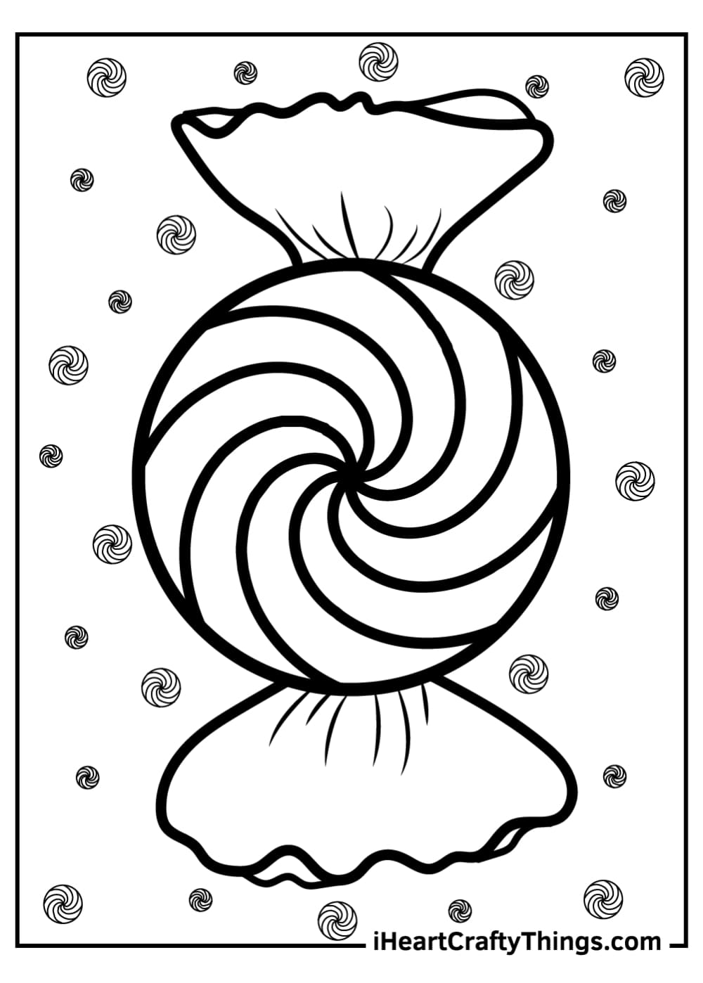 peppermint-candy-coloring coloring page - Download, Print or Color ...