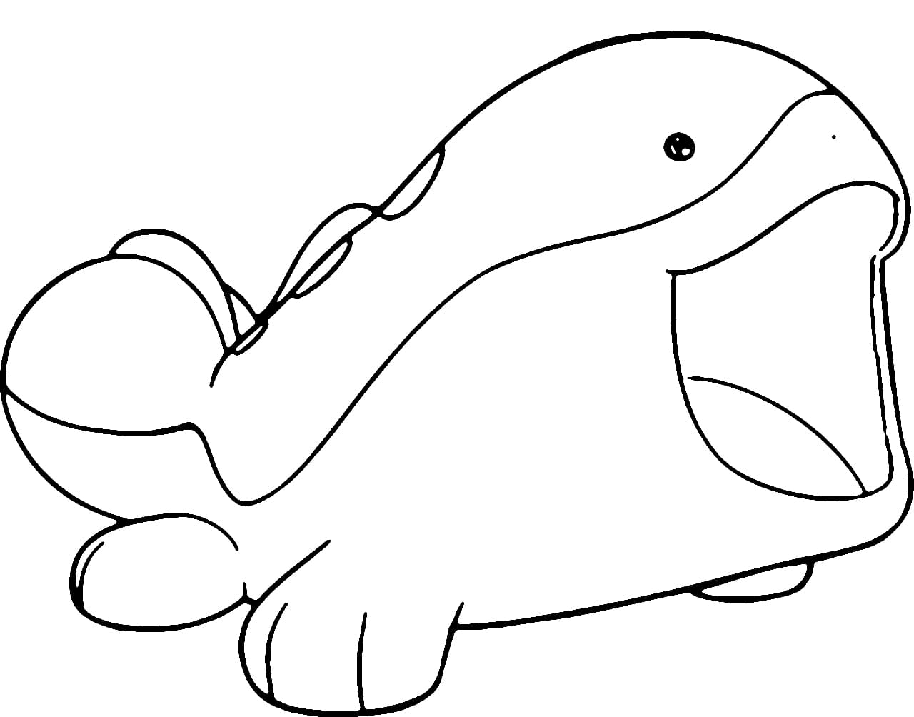 Clodsire coloring pages