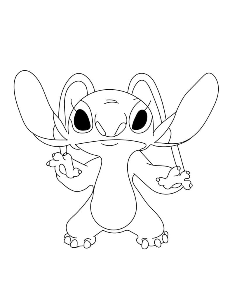 Angel from Lilo and Stitch coloring page - Download, Print or Color ...
