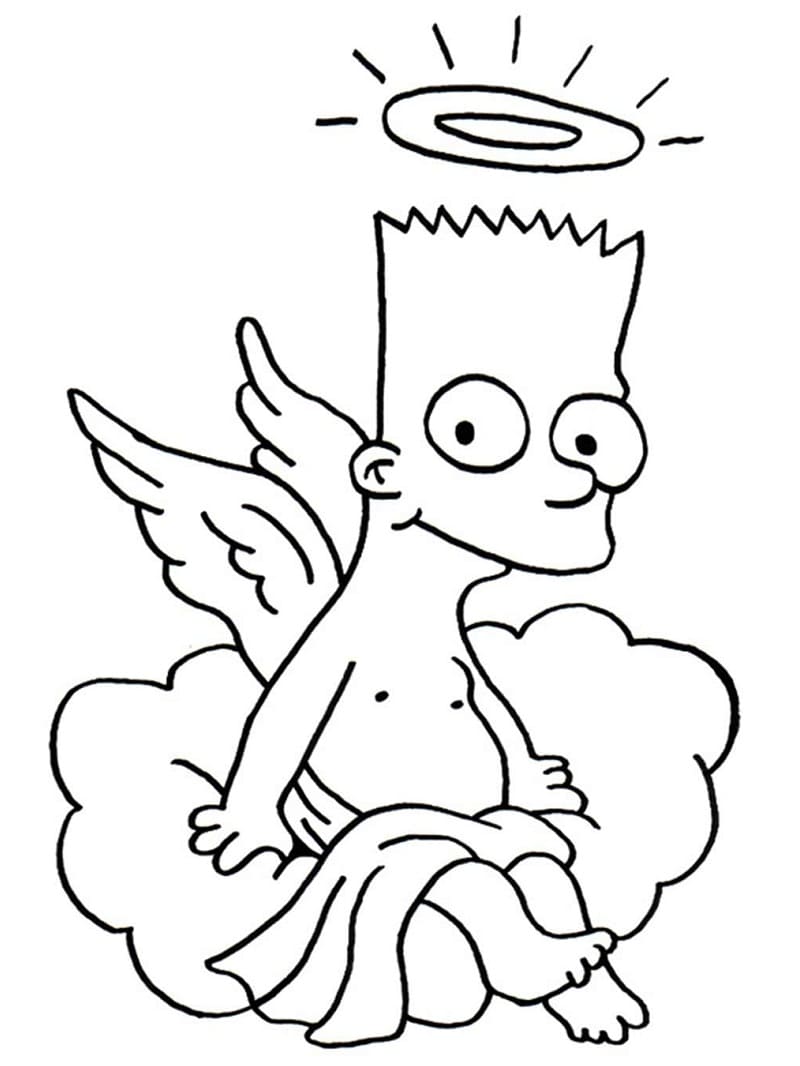 Bart Simpson In The Simpsons Coloring Page Download Print Or Color Online For Free 5308
