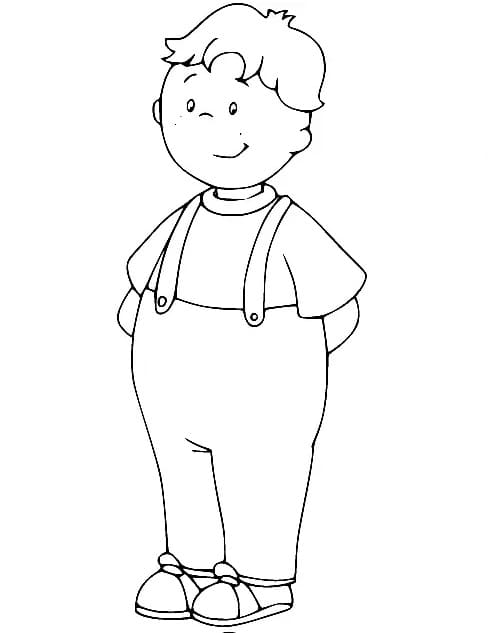 Happy Leo coloring page