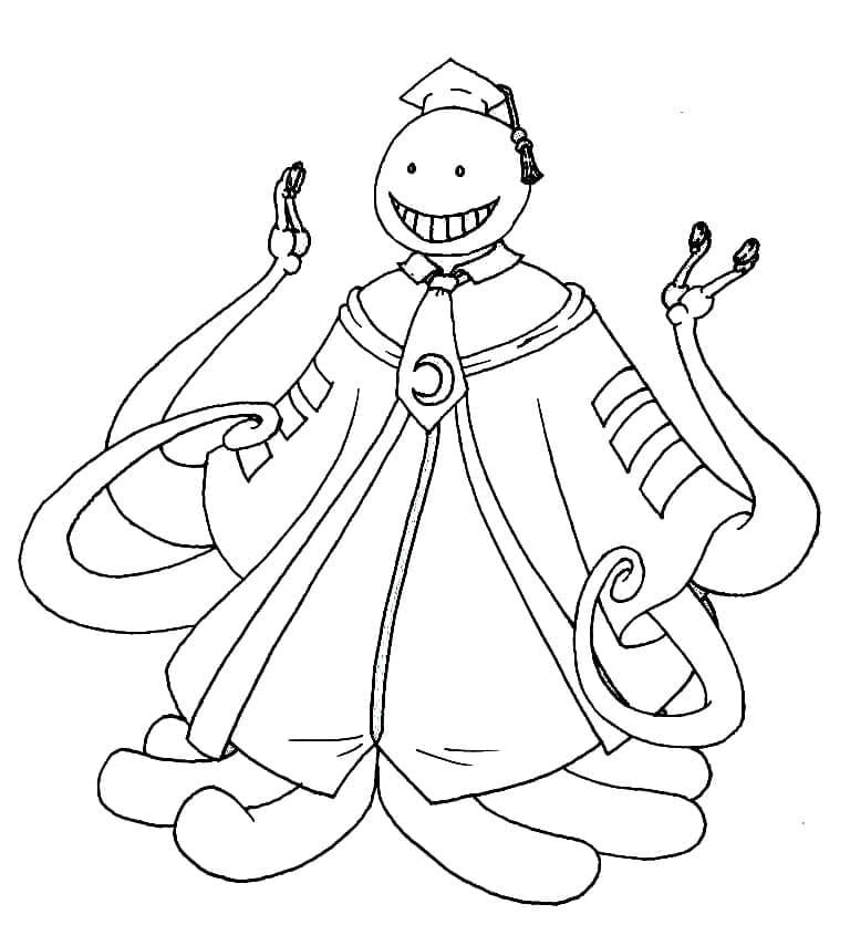 Assassination Classroom coloring pages