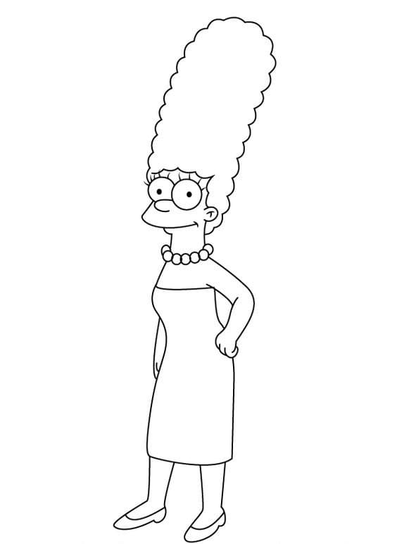 Marge Simpson from The Simpsons