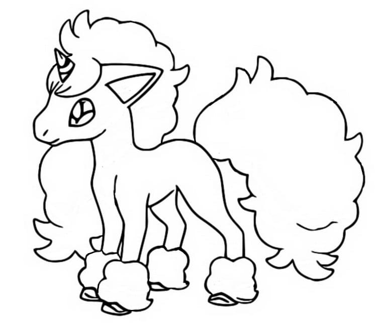 Ponyta Pokemon Coloring Page Download Print Or Color Online For Free