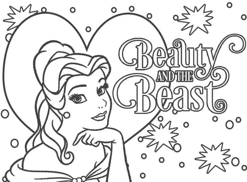 Free Printable Pictures Of Beauty And The Beast