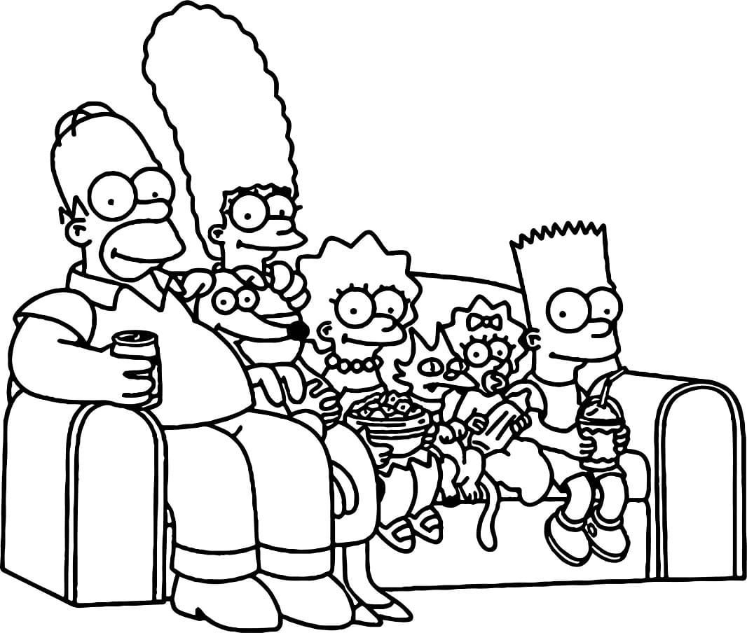 Printable The Simpsons