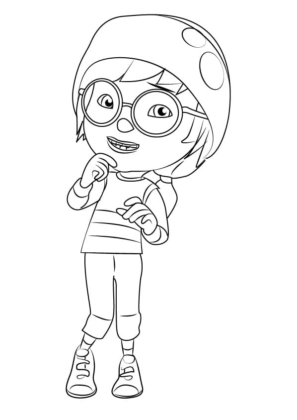 Ying from Boboiboy coloring page - Download, Print or Color Online for Free