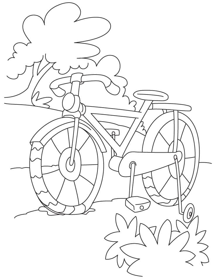 Bicycle For Kids coloring page