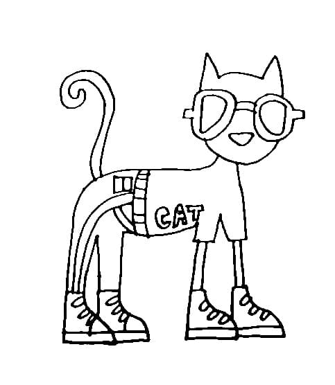 Cool Pete The Cat Coloring Page Download Print Or Color Online For Free