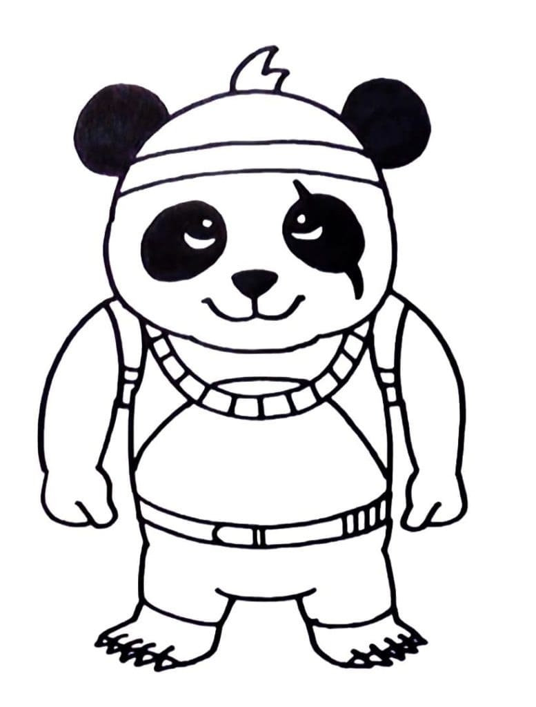 Free Fire Detective Panda