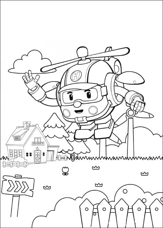 Free Printable Robocar Poli