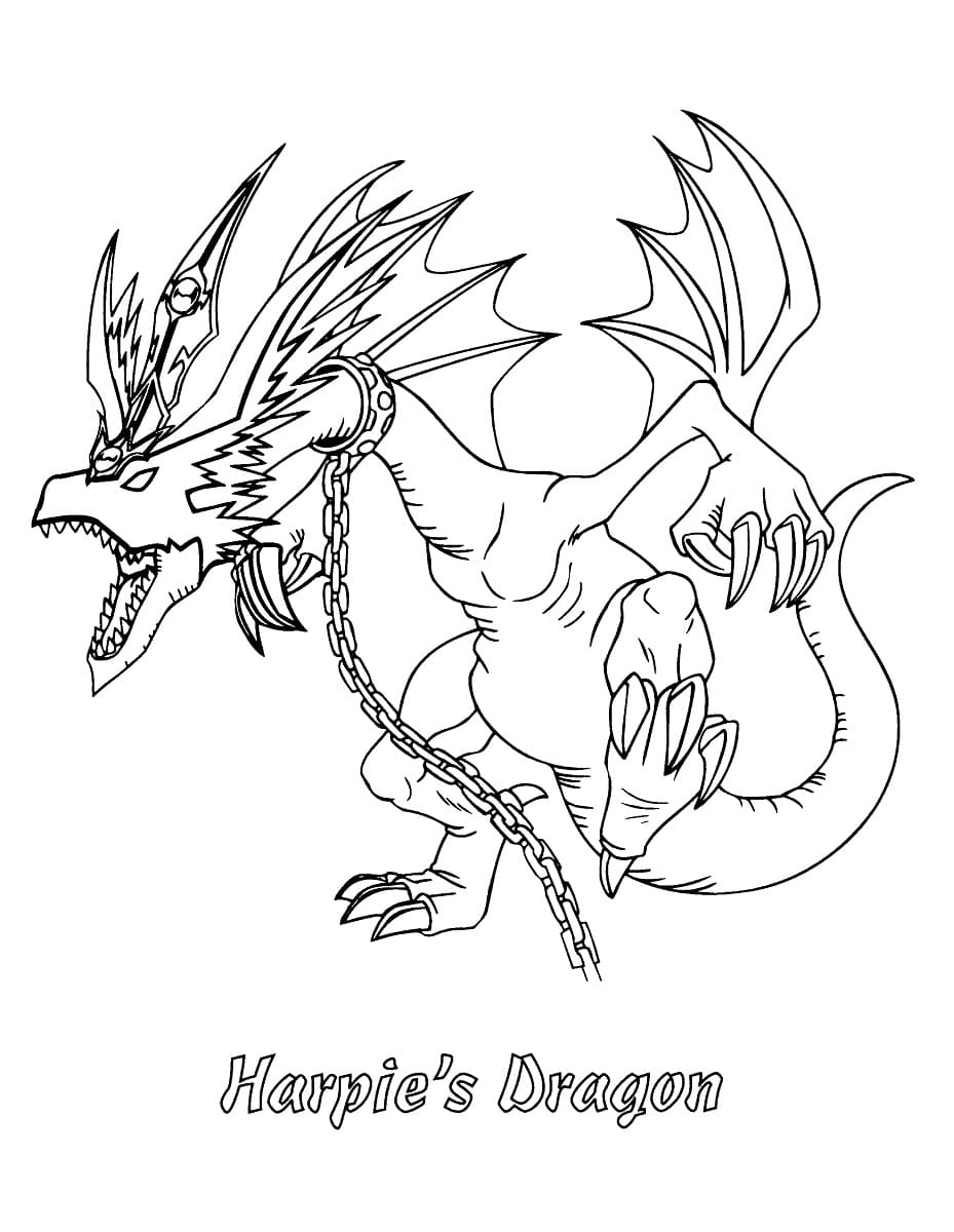 Harpie's Dragon in Yu-Gi-Oh