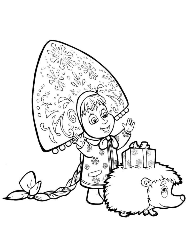 Masha and Hedgehog