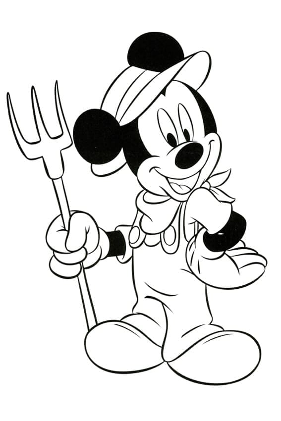 Mickey Mouse the Farmer