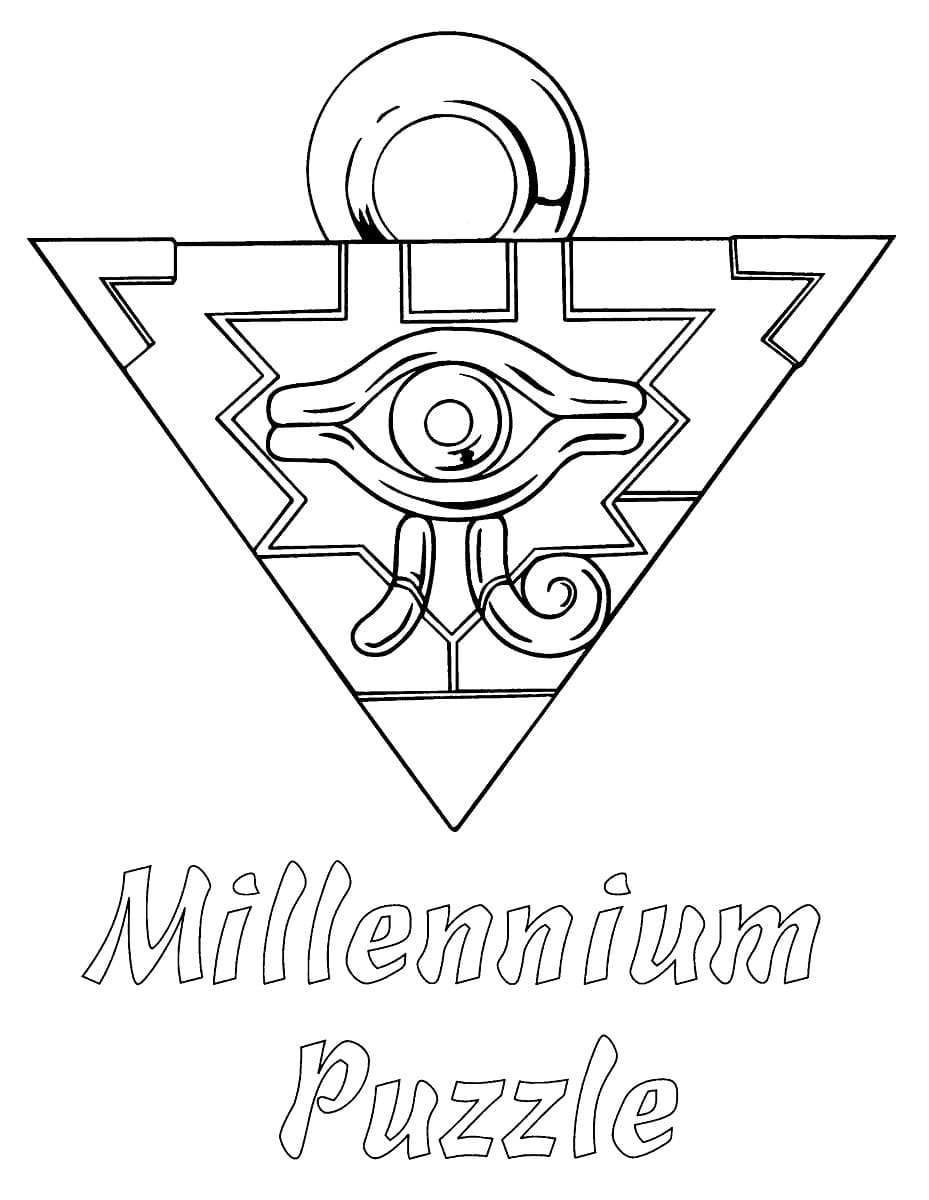 Millennium Puzzle in Yu-Gi-Oh