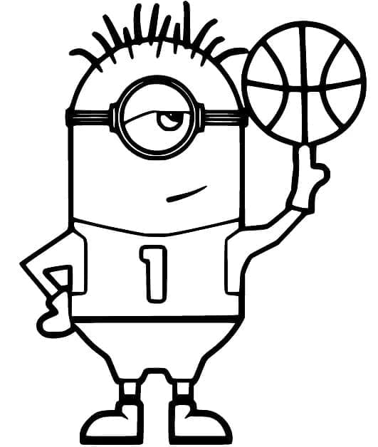 Minion Plays Basketball