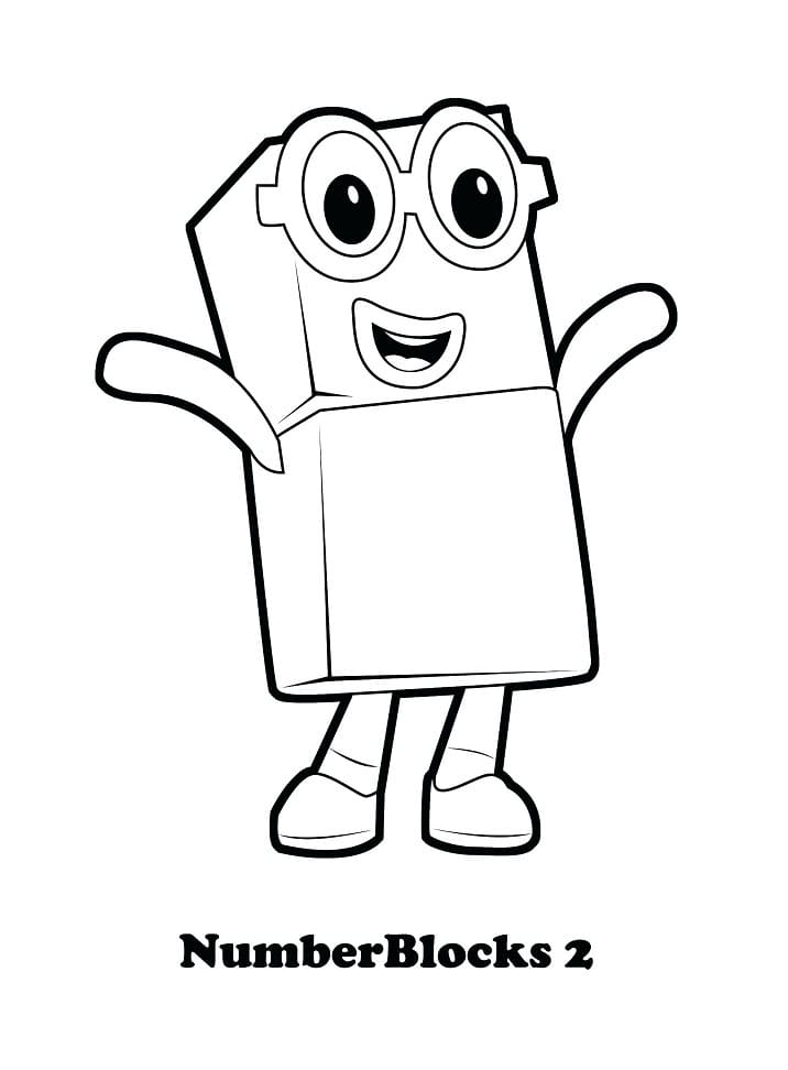 Numberblocks Coloring Page Download Print Or Color Online For Free