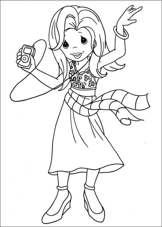 precious moments coloring pages girl