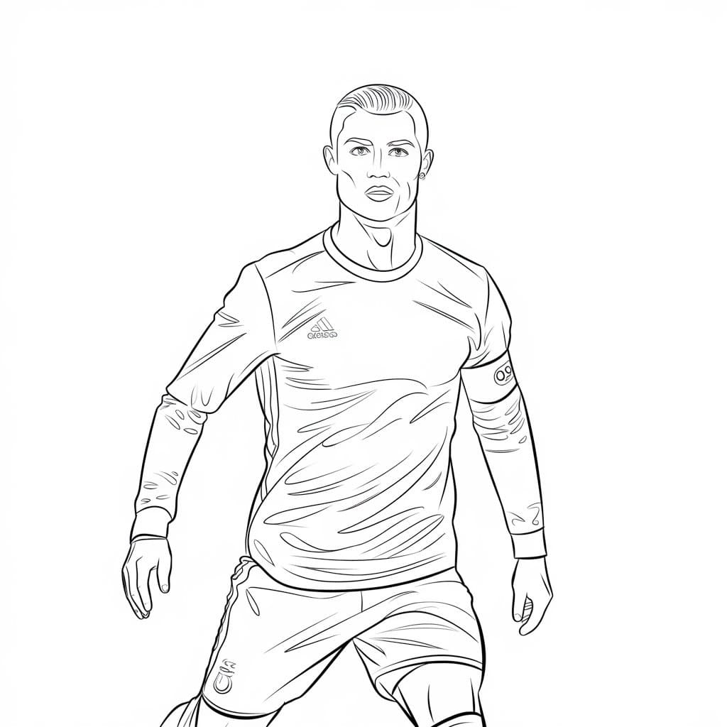 Printable Cristiano Ronaldo