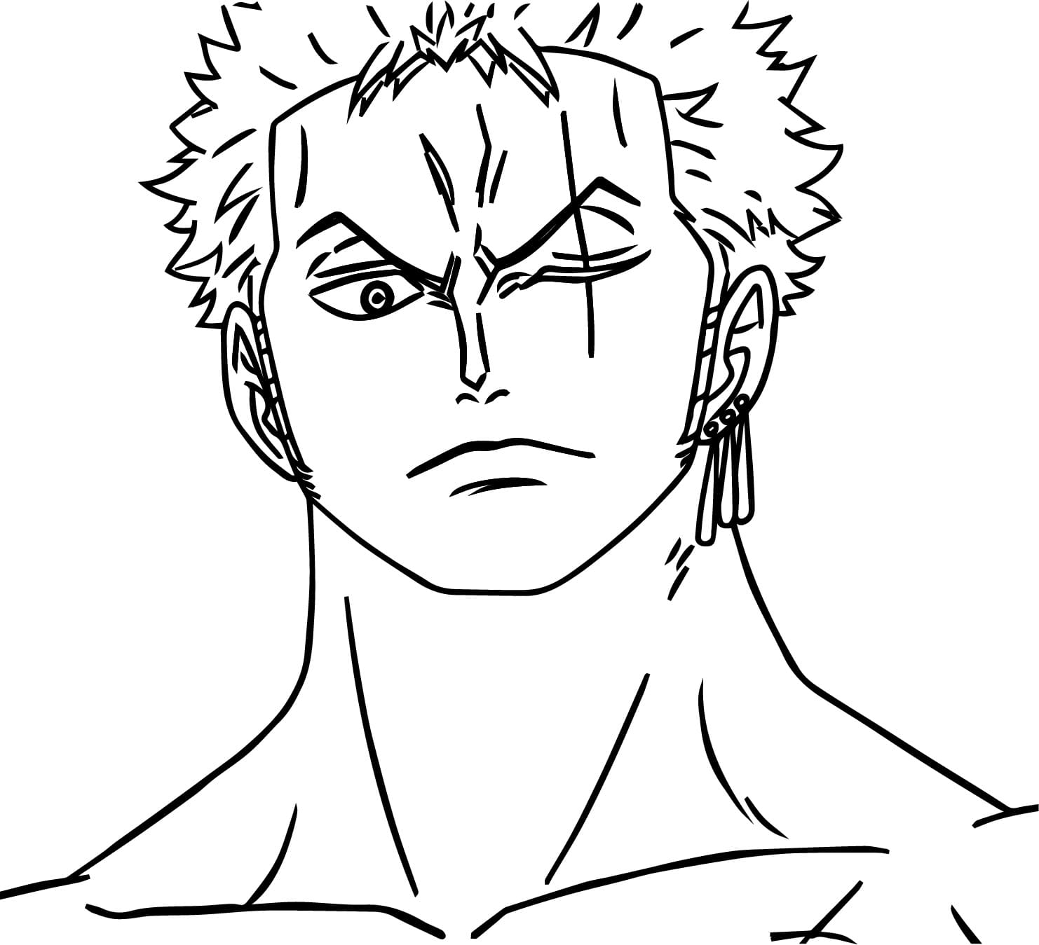 Serious Roronoa Zoro