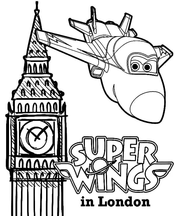 Super Wings Jett in London