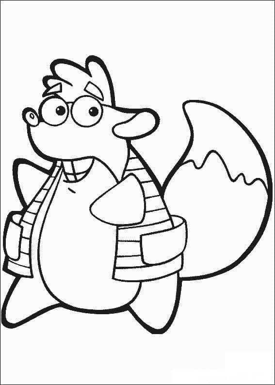 dora the explorer christmas coloring pages