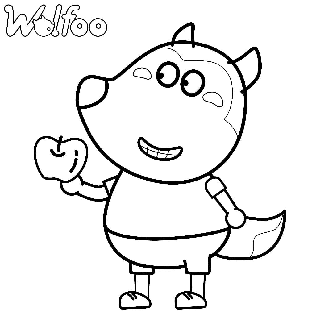 Wolfoo coloring pages