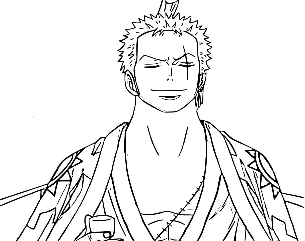 Zoro coloring pages - ColoringLib