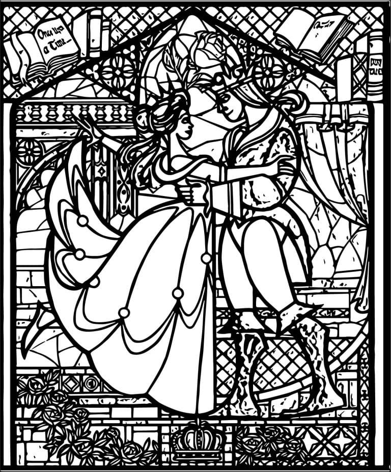 Stained Glass Coloring Pad – Belles & Beaux®
