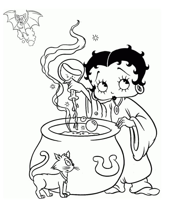 Betty Boop from Cartoon