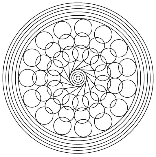 Kaleidoscope coloring pages - ColoringLib