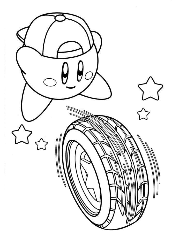 Kirby For Free coloring page