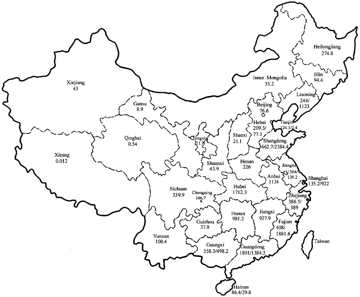 Map of China