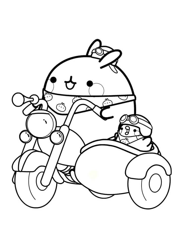 Molang For Kids coloring page